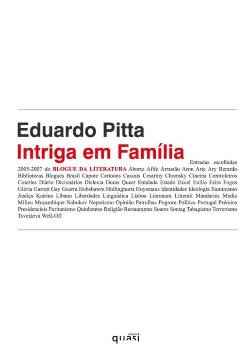 Capa de Intriga em Família